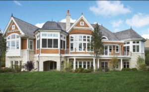 Large house with nice roof