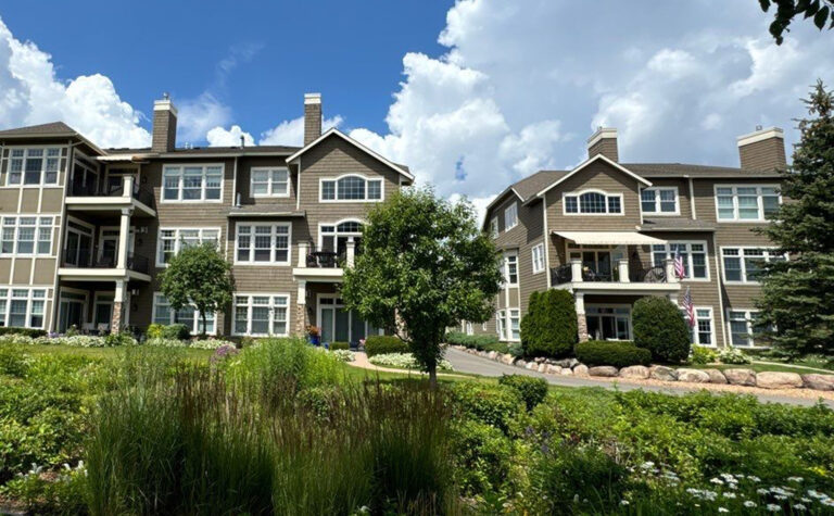Exterior project for condo building in Excelsior, MN